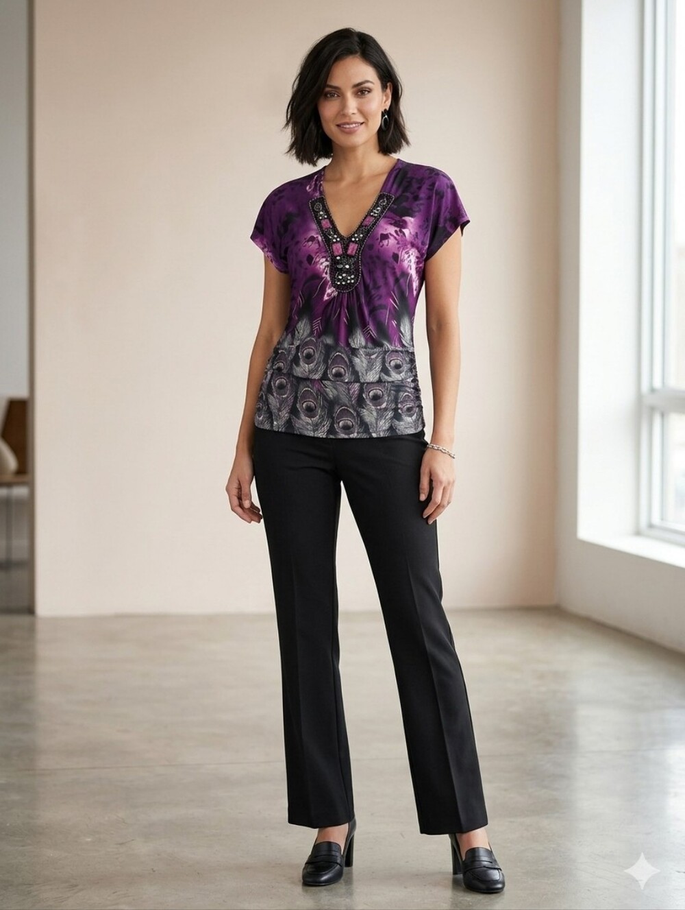 FASHION BUG BLOUSE SIZE M LOTS OF COLOR!!!